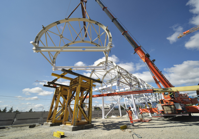CERN’s Science Gateway takes (tubular) shape