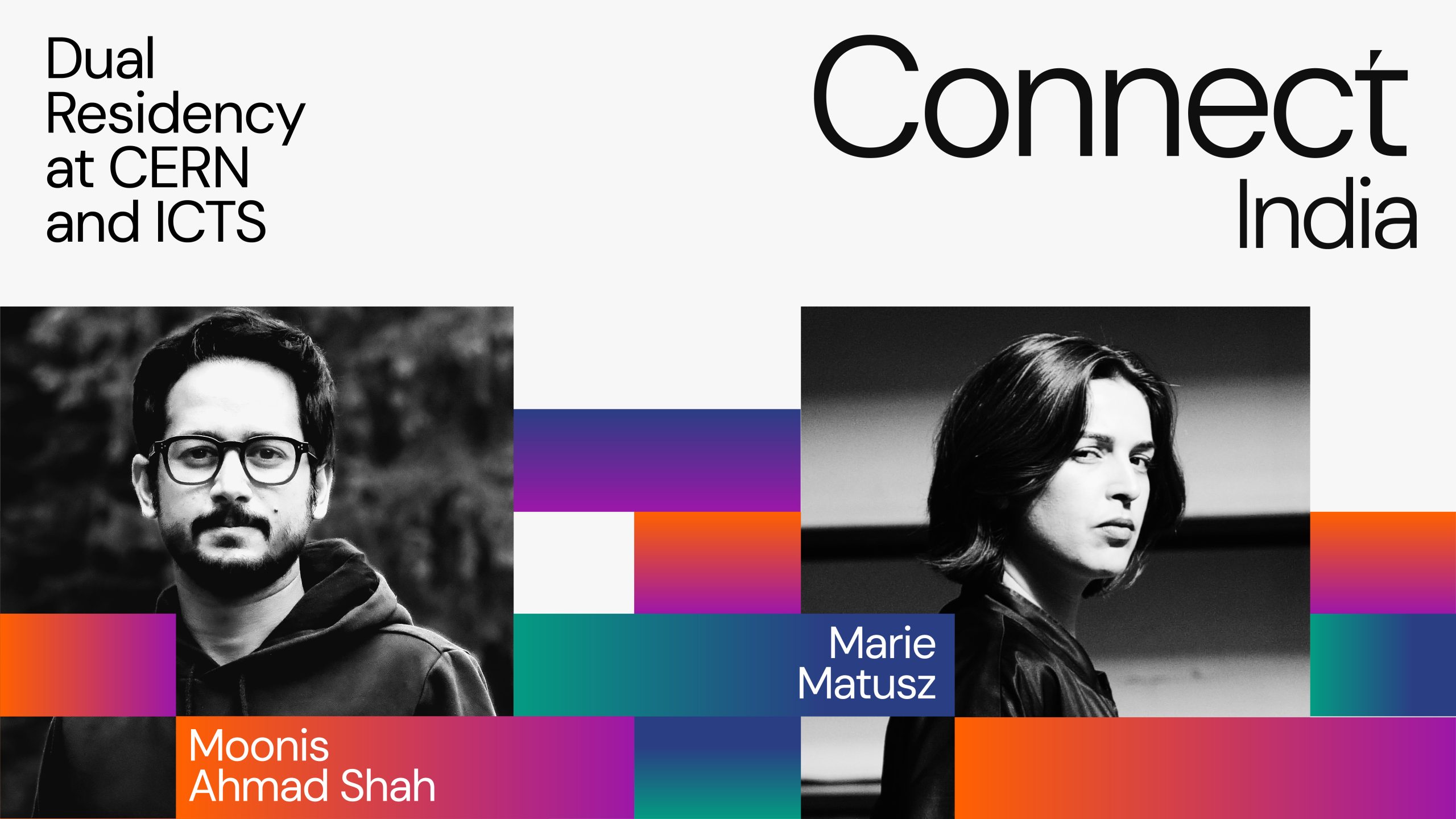 Two artists, two scientific worlds: Arts at CERN announces the artists for the 2026 Connect India residency