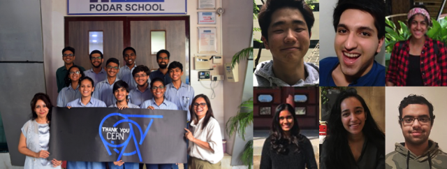 Filipino and Indian students win CERN Beamline for Schools competition 2018